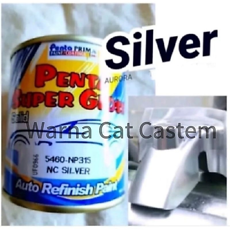 Cat Penta Super Gloss NC Silver Metalik 5460-NP315 Silver Metalik