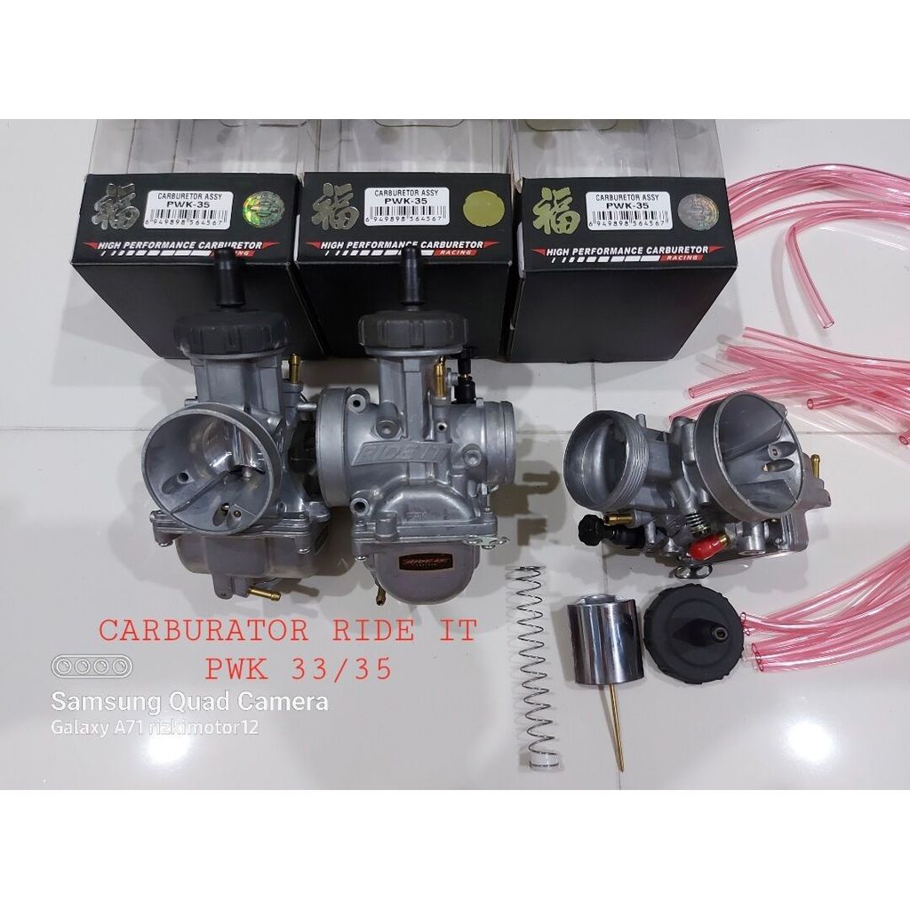 KARBURETOR KARBURASI RIDE IT PWK 33 PWK 35 AIRSTRIKE