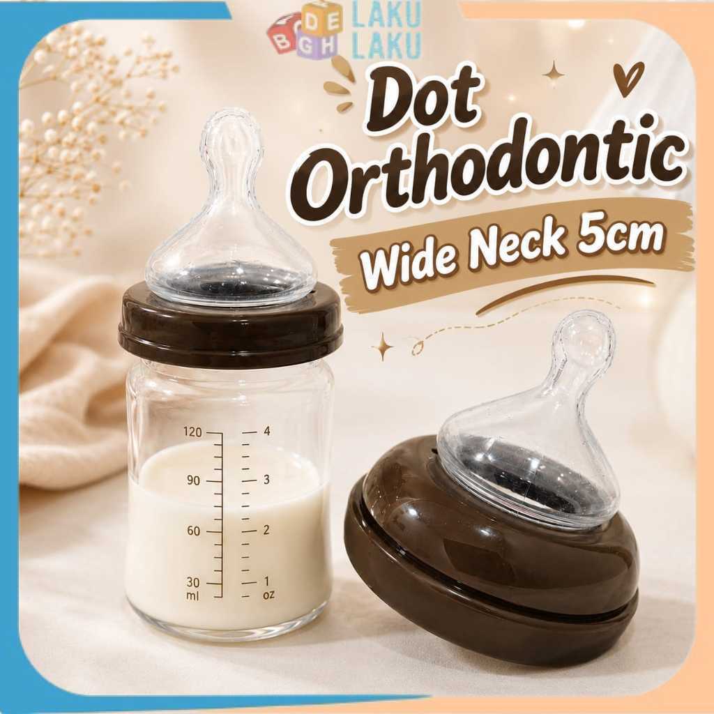 DOT ORTHODONTIC Wide Neck 5cm / Dot Gepeng Orthodontic Wide neck 5cm / Dot Susu Orthodontic