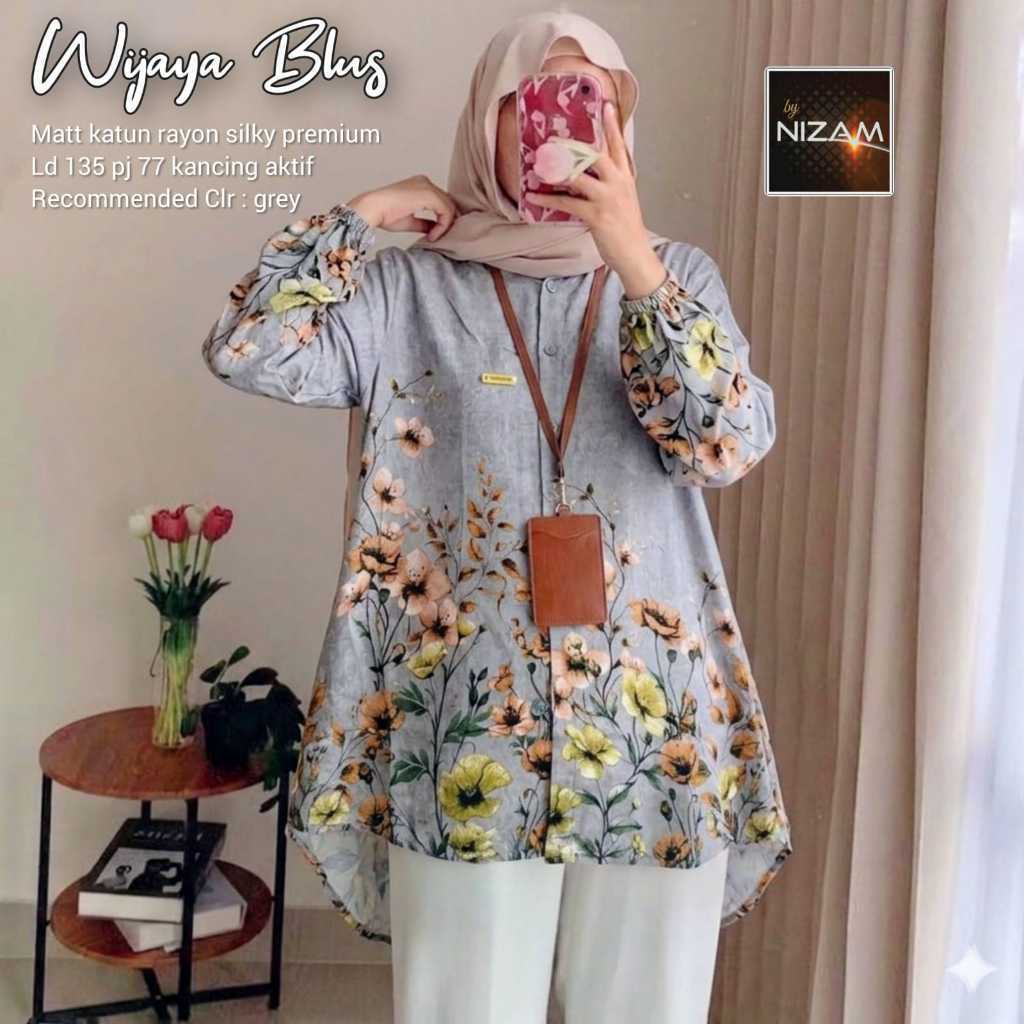 2305     WIJAYA BLOUSE by NIzAM FASHION