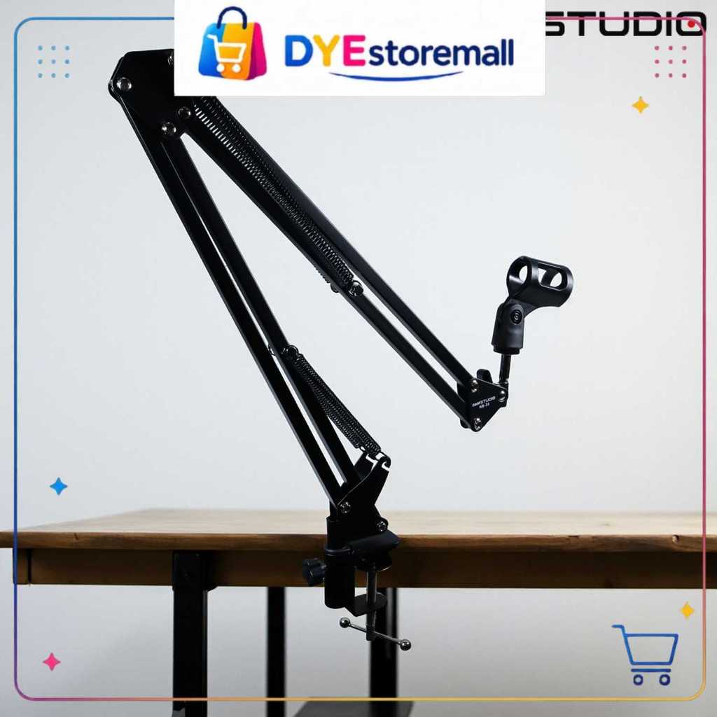 Mic Arm Stand Suspensi Mikrofon Scissor Desk Clamp NB-35 Boom Arm Adjustable Microphone Holder Podca