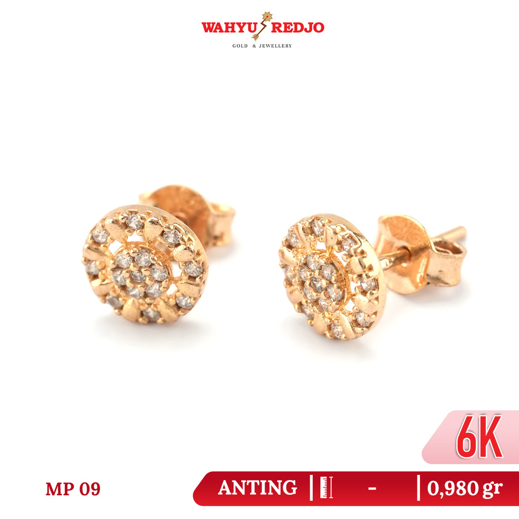 Anting-Anting Emas 6K Tusuk Wahyu Redjo AN-6K-30785367 Non Pameran