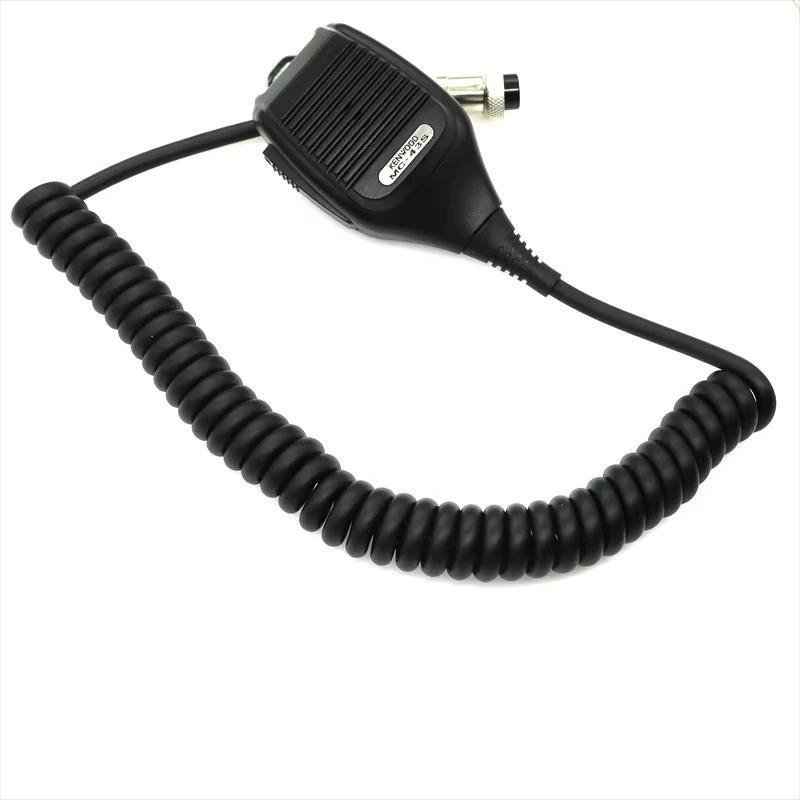 MC43S Handheld Microphone 8 Pin Speaker PTT Mic Shoulder Round for Kenwood TS-480HX TM-231 TS-990S T