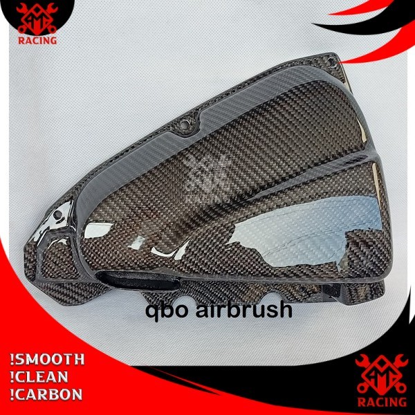 CARBON KEVLAR - TUTUP FILTER BEAT ESP STREET SCOOPY RING 12 CARBON KEVLAR