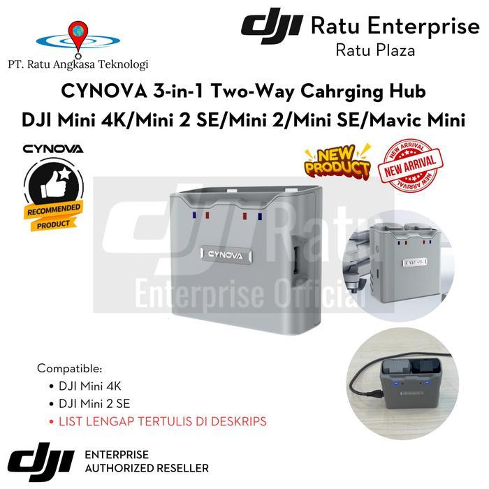 Battery Charging Hub DJI Mini 4K DJI Mini 2 SE Charger Baterai Drone DJI Mini 4K DJI Mini 2 SE DJI M