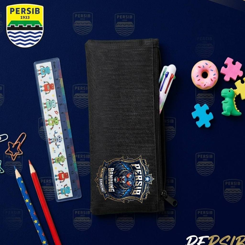 Pouch Tempat Pensil Club Sepak Bola Persib Viking Bobotoh