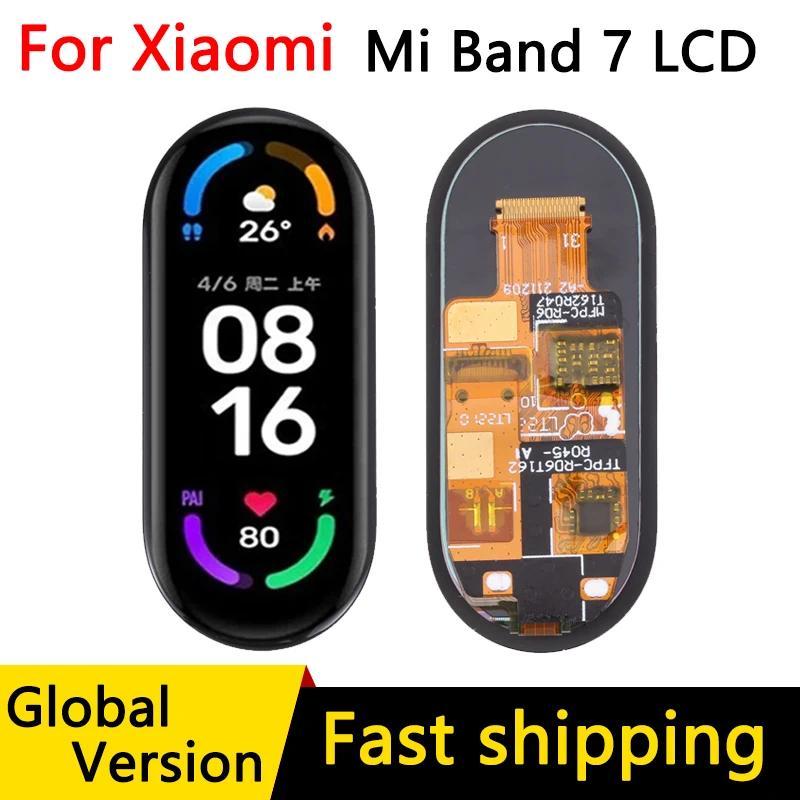 GEFENSI AMOLED For Xiaomi Mi Band 7 Band7 LCD splay Tou Screen gitizer For Xiaomi Band 7 Band7 splay