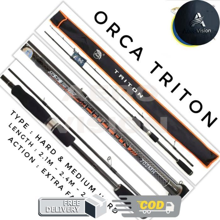 Joran Orca Triton Panjang 902 1002 H dan MH 270 300 Bahan Carbon - 902MH