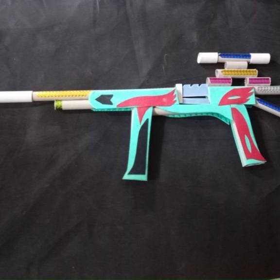mainan tembakan karet (model Awm)