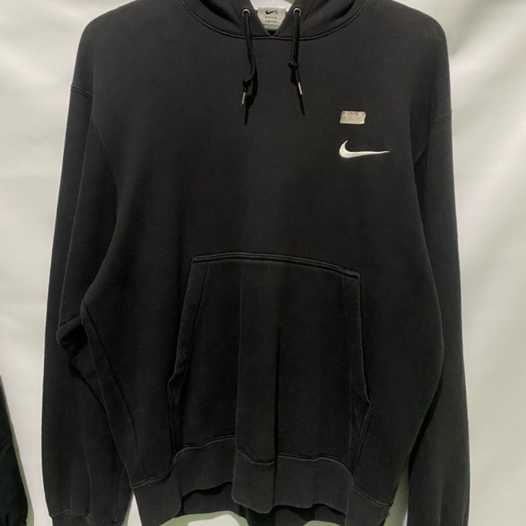 hoodie black vintage nike 90s