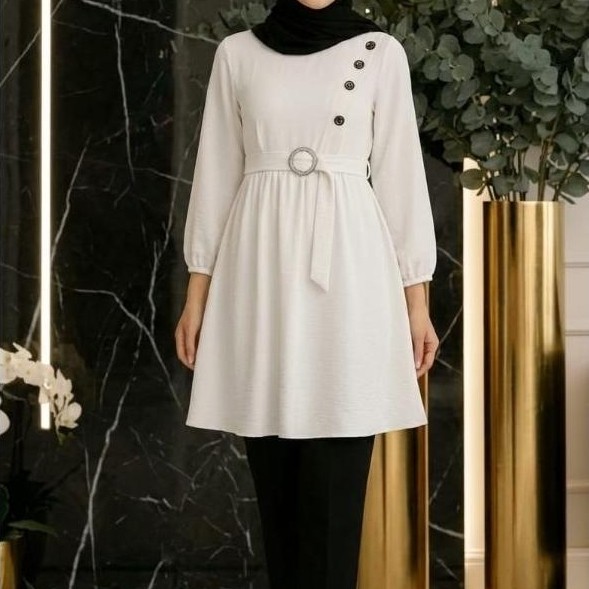 EXCLUSIVE TUNIK -ATASAN WANITA TERBARU KEKINIAN | TUNIK SIMPLE MEWAH TRAND 2025