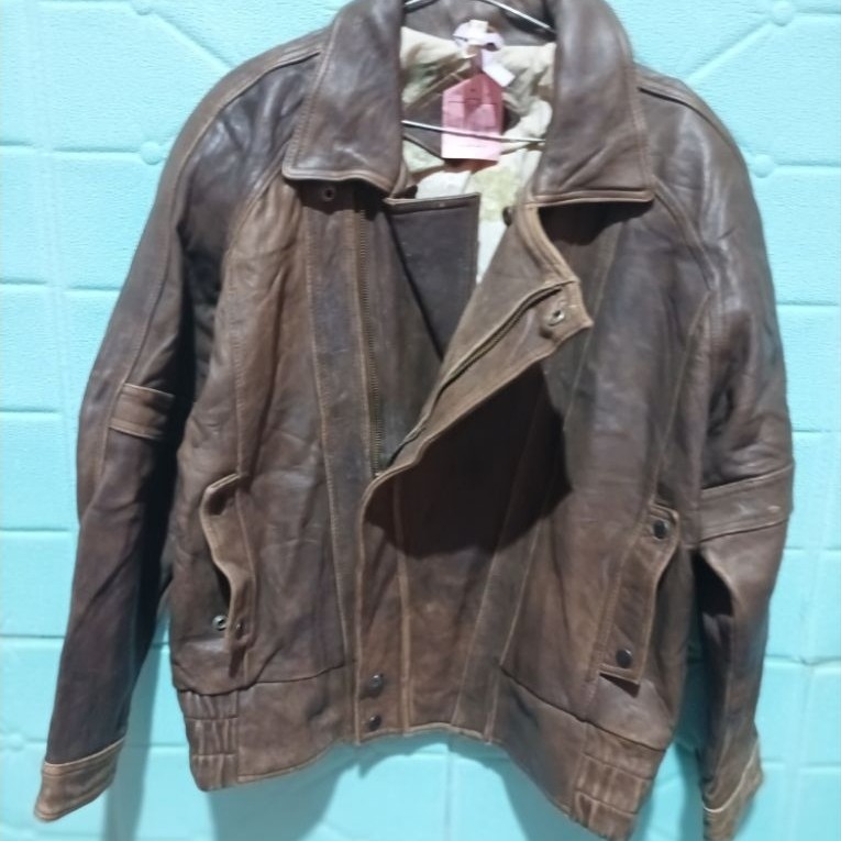 jaket kulit Vintage ramones bomber Made in Japan #jaketkukit#jaketramones#jaketvintage