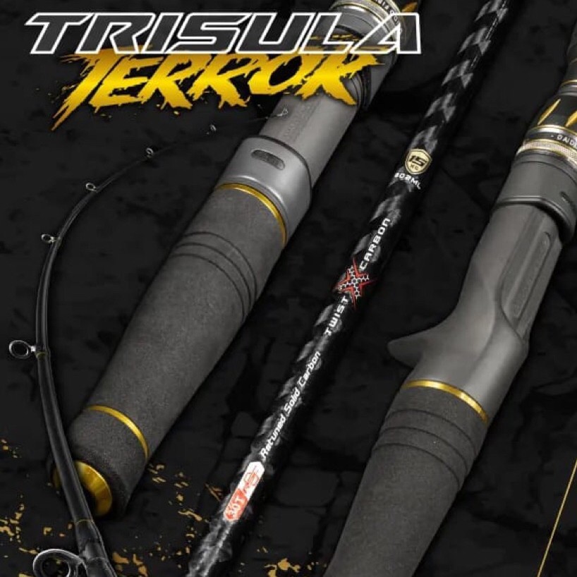 Reel Daido - Trisula Terror Carbon Solid Fuji 180cm Spinning & OH