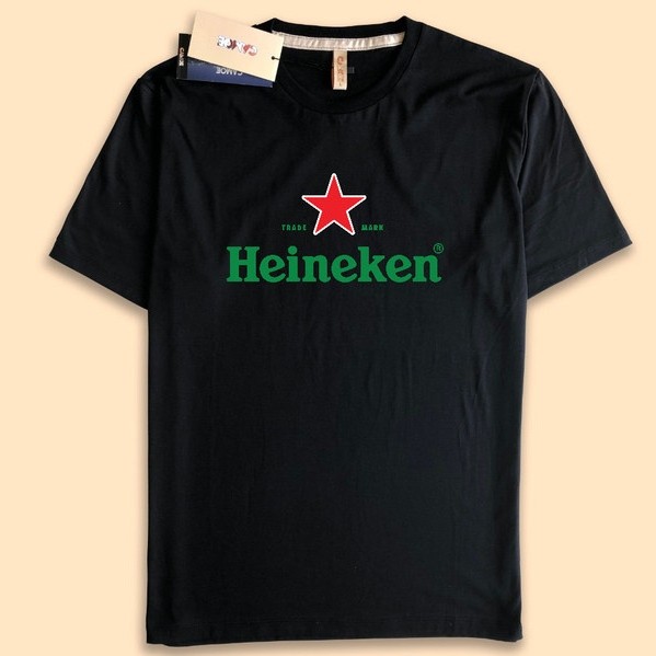 Kaos Tshirt Heineken logo