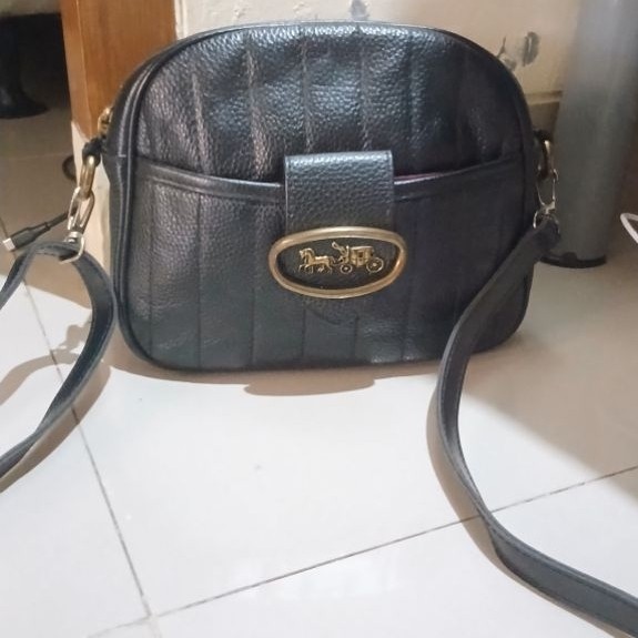 Preloved tas coach georgie camera bag vintage kulas