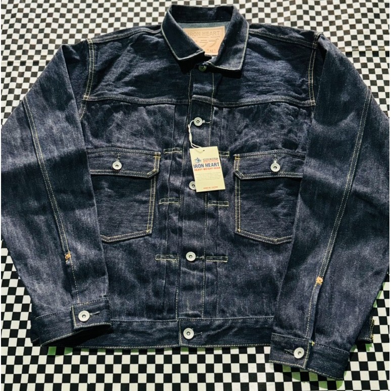 IRON HEART DENIM IHJ-507-SLB NOT MOMOTARO SAMURAIJEANS