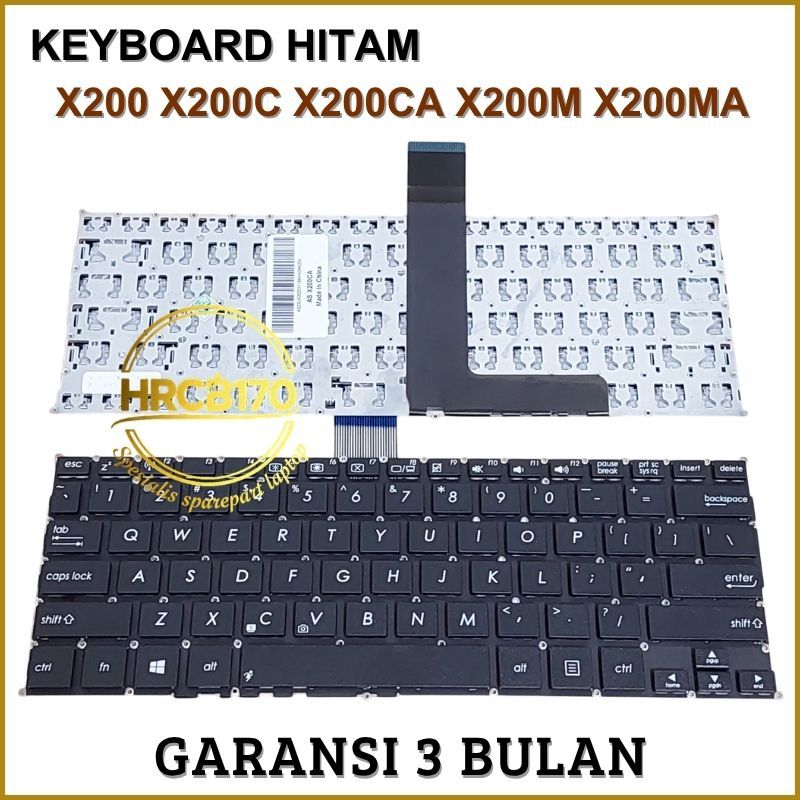 Keyboard Notebook Asus X200Ca X200Ma F200Ca F200Ma -HRCB