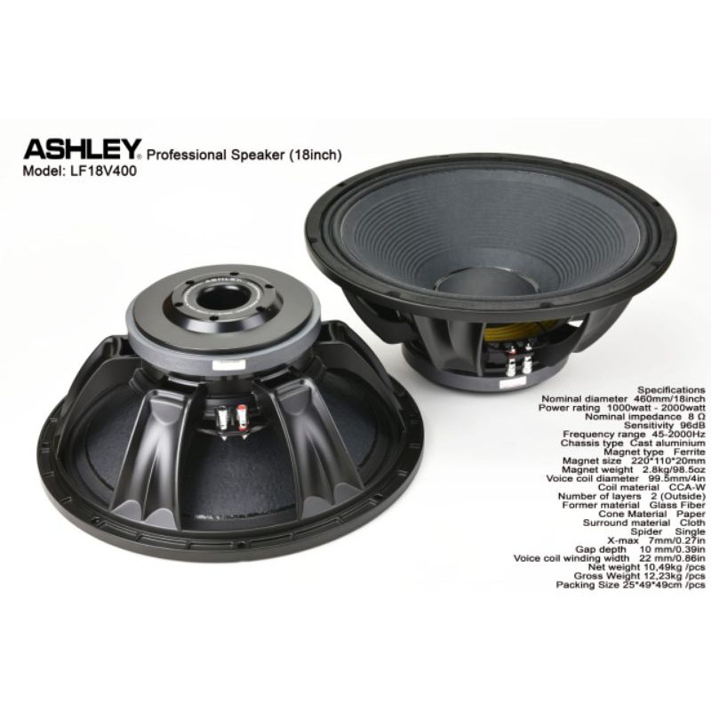 speaker component lfv400 lf v400 lf  v 400 v400