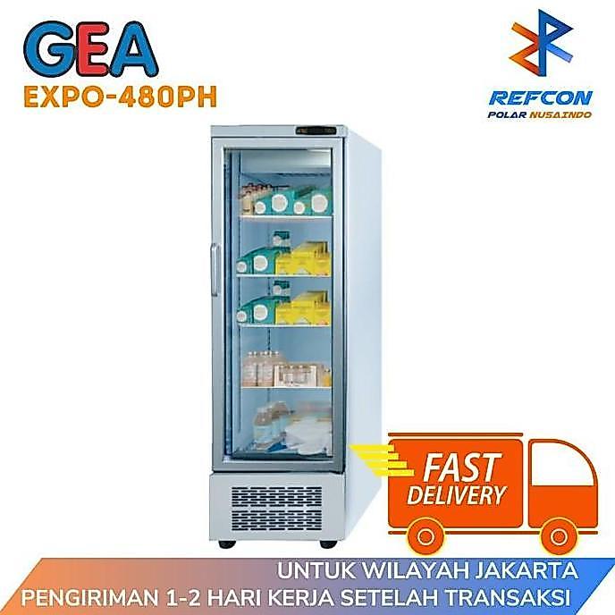 Showcase Farmasi GEA EXPO 490 PH / 490PH Pharmaceutical Refrigerator