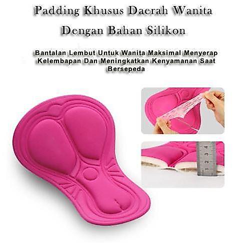 junkishop / Celana Padding Wanita ARSUXEO 3D Gel Cool and Vibration Reduction Sport Diskon
