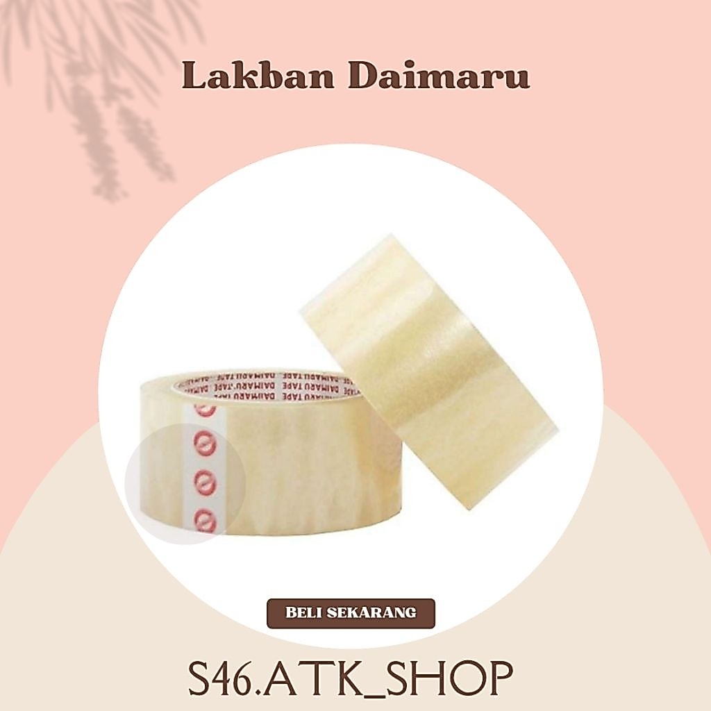 Lakban Besar Bening (DAIMARU)
