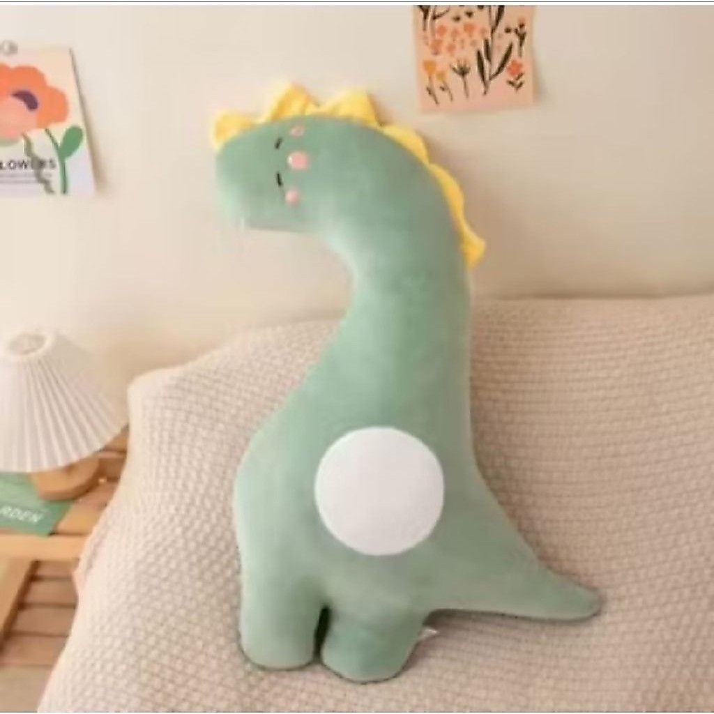Bantal Boneka Guling Mewah Jumbo Jerapah Alpaca Dino - 55cm ,  Hadiah ulang tahun anak