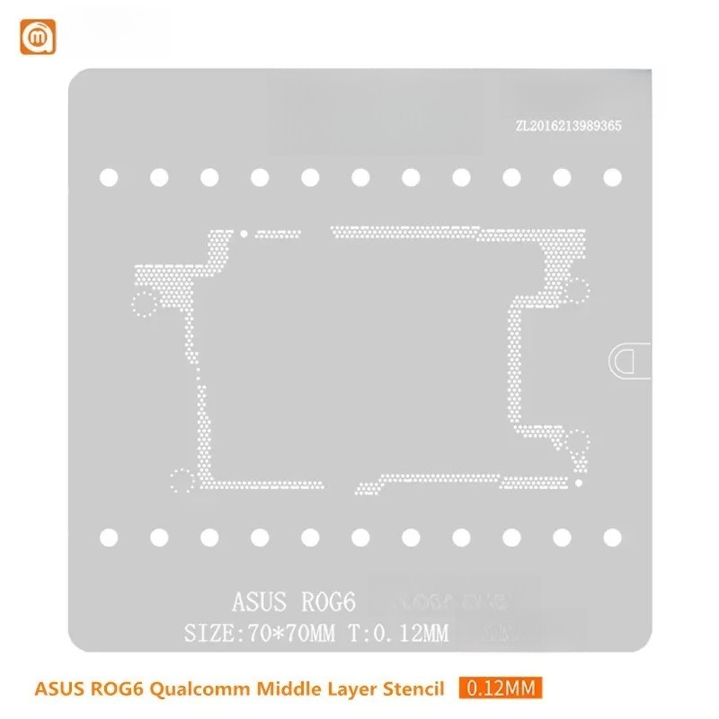 Cetakan IC Amaoe ASUS ROG6 / ROG 6 QUALCOMM MIDDLE LAYER