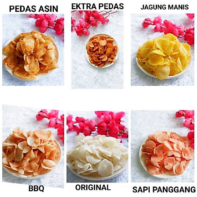 Cimoring   MOLRING CIMOL KERING Cemilan enak  / CIMORING PEDAS / CIMORING GURIH. KARDUS PACKING FREE