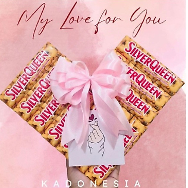 HAMPERS COKLAT | SILVERQUEEN LOVE | POCKY LOVE | HADIAH COKLAT VIRAL
