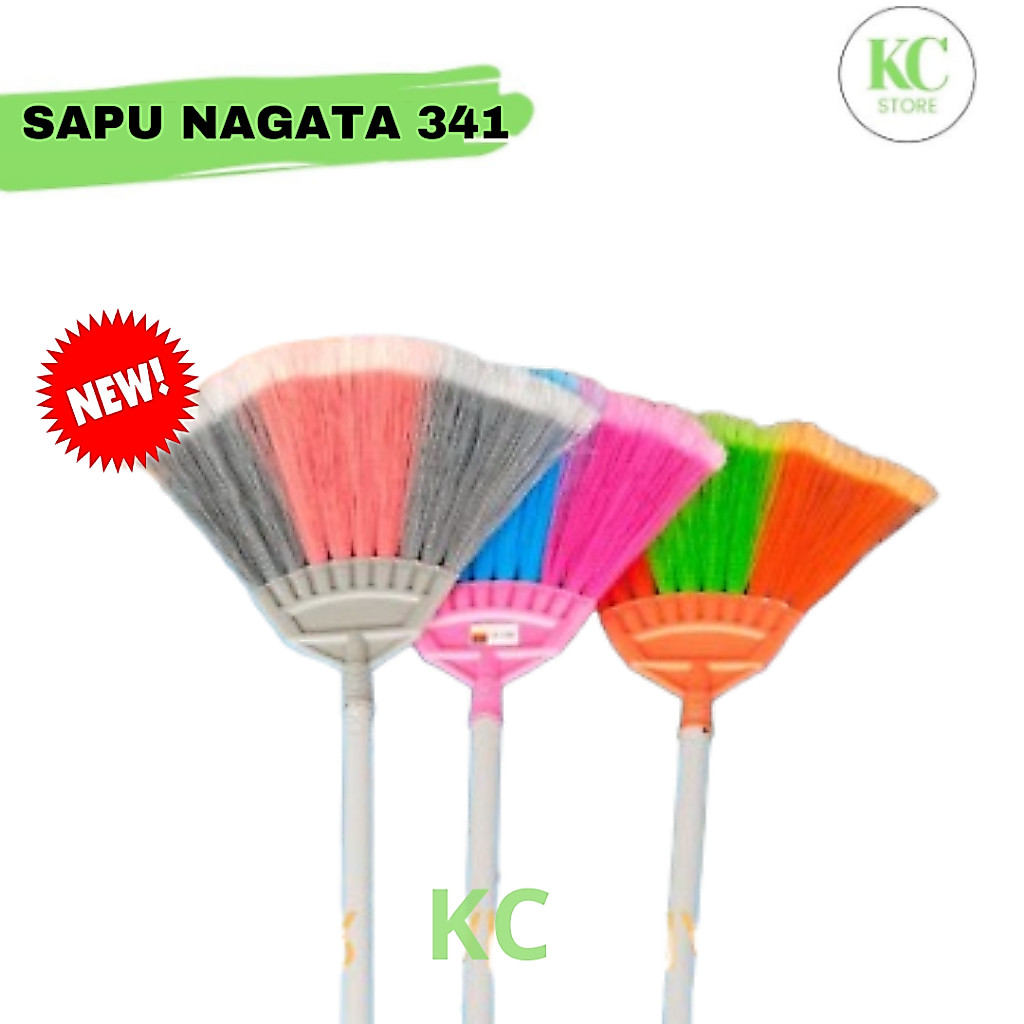 Sapu Lantai Nagata Plastik 341 Nagata / Sapu lantai / Sapu Plastik Lantai Ringan