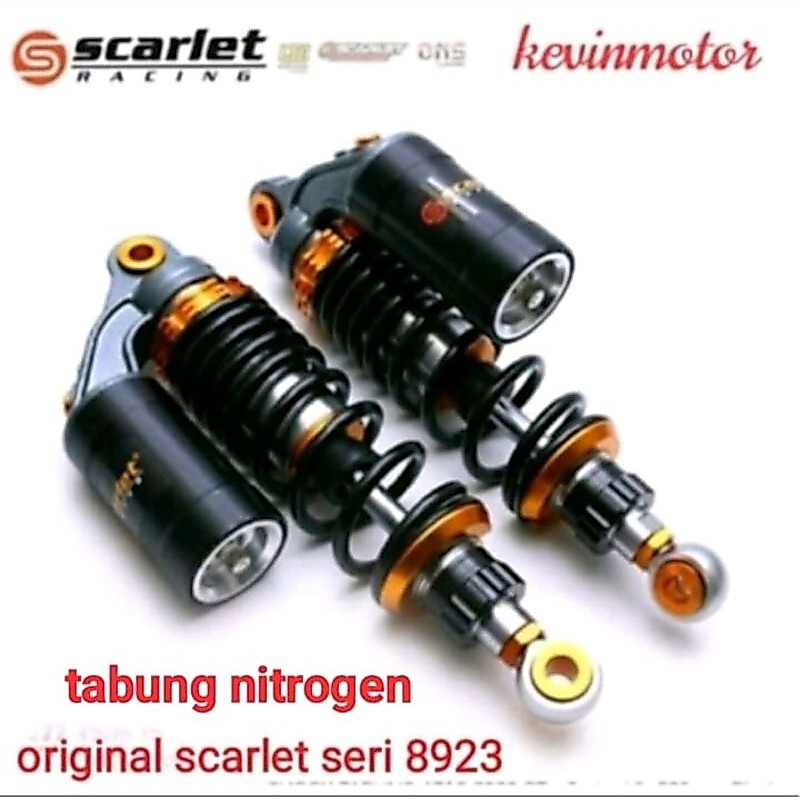 280/320/340/360/380 MM 100% ORIGINAL SCARLET 8923 SHOCK ABSORBER SHOCKBREAKER BLKG TABUNG ATAS NITRO