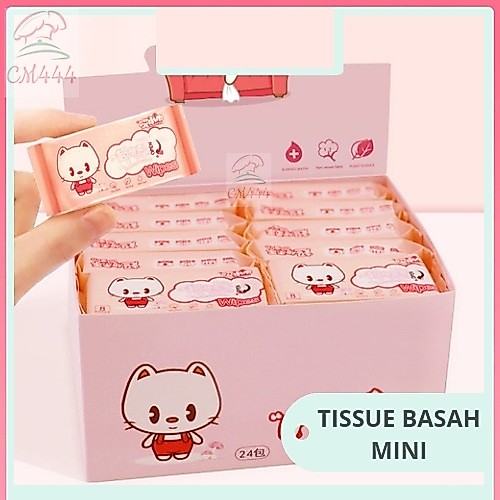 Tisu Basah Mini/Tissue Basah Kecil Travel