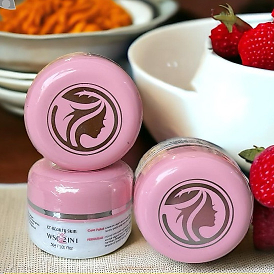❤️Sakila❤️ Kemasan baru WSC BPOM/CREAM PENCERAH KULIT