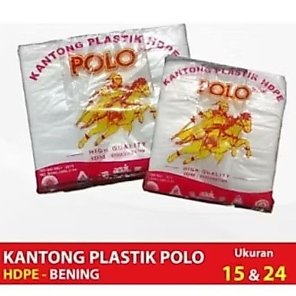 KANTONG PLASTIK POLO HDPE BENING