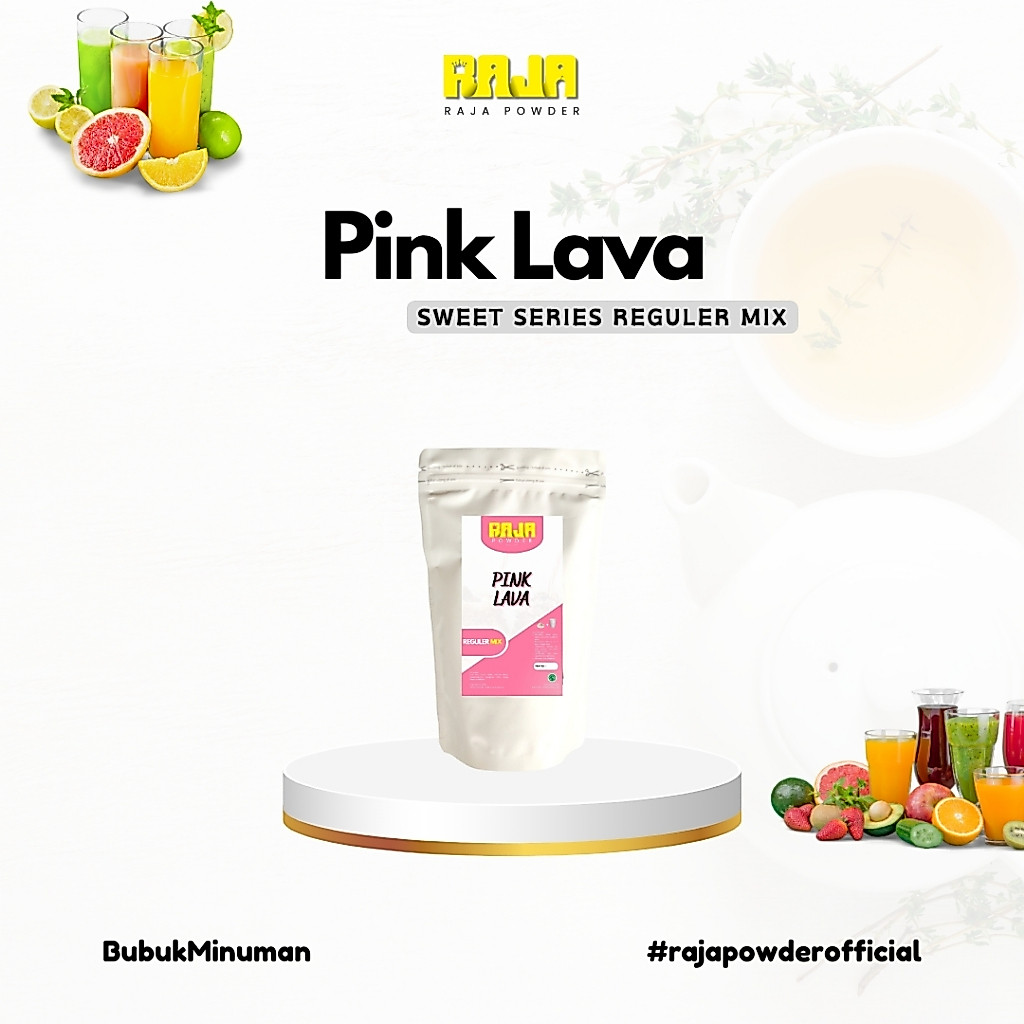Bubuk Pink Lava Bubuk Minuman Pink Lava Kelapa Powder 250 gram