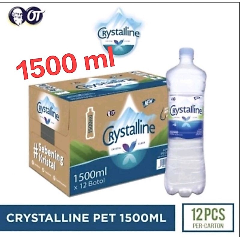 CRYSTALLINE 1500 ML 1 DUS (Bisa Kirim Luar Kota)