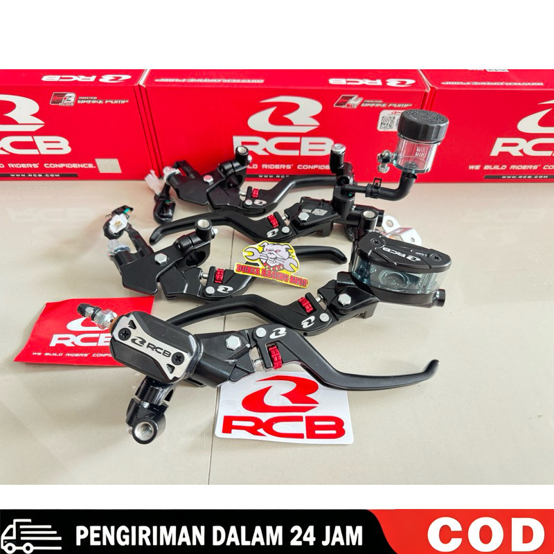 Master rem RCB E3+ E2+ E4+ Kanan sama Handle kiri Cable kopling Kanan kiri RCB E2 E3 E4 + Plus asli 