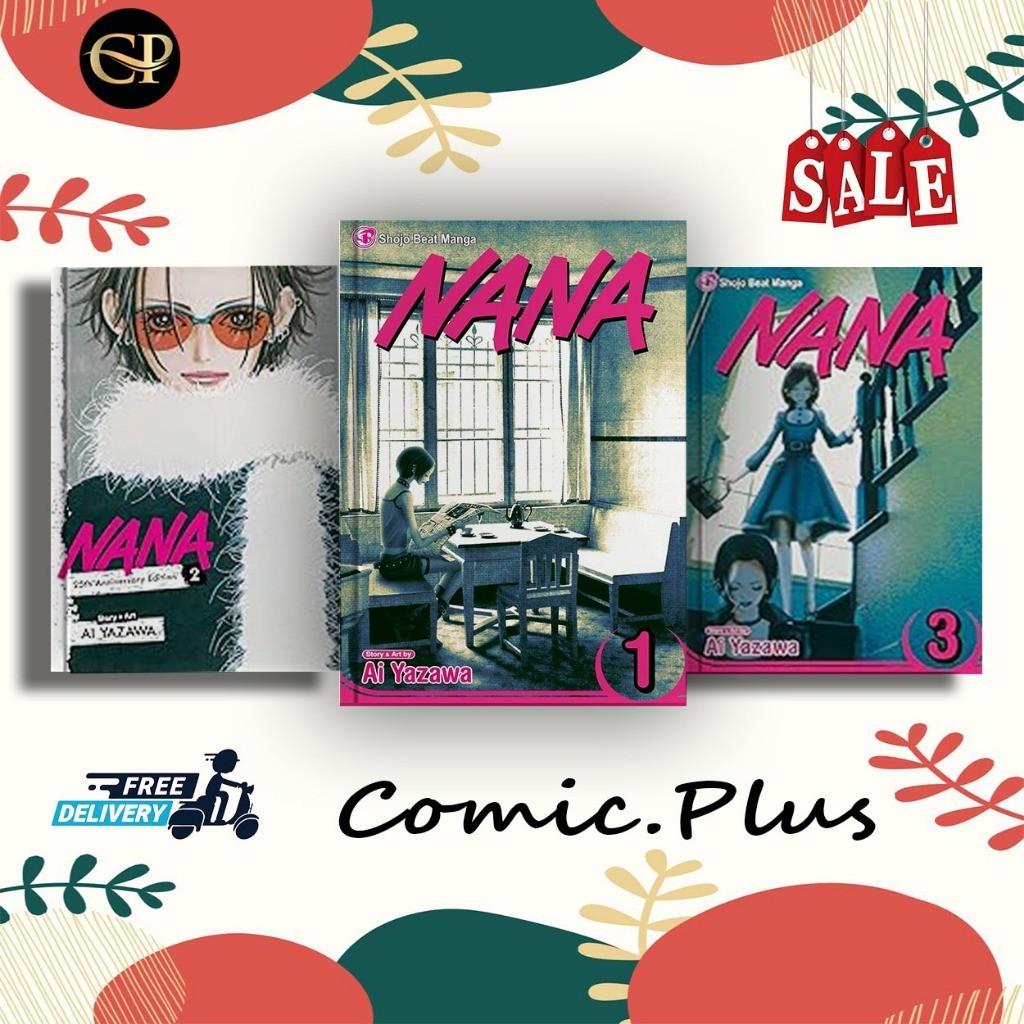 Manga Nana, by Ai Yazawa (21 Book Series)