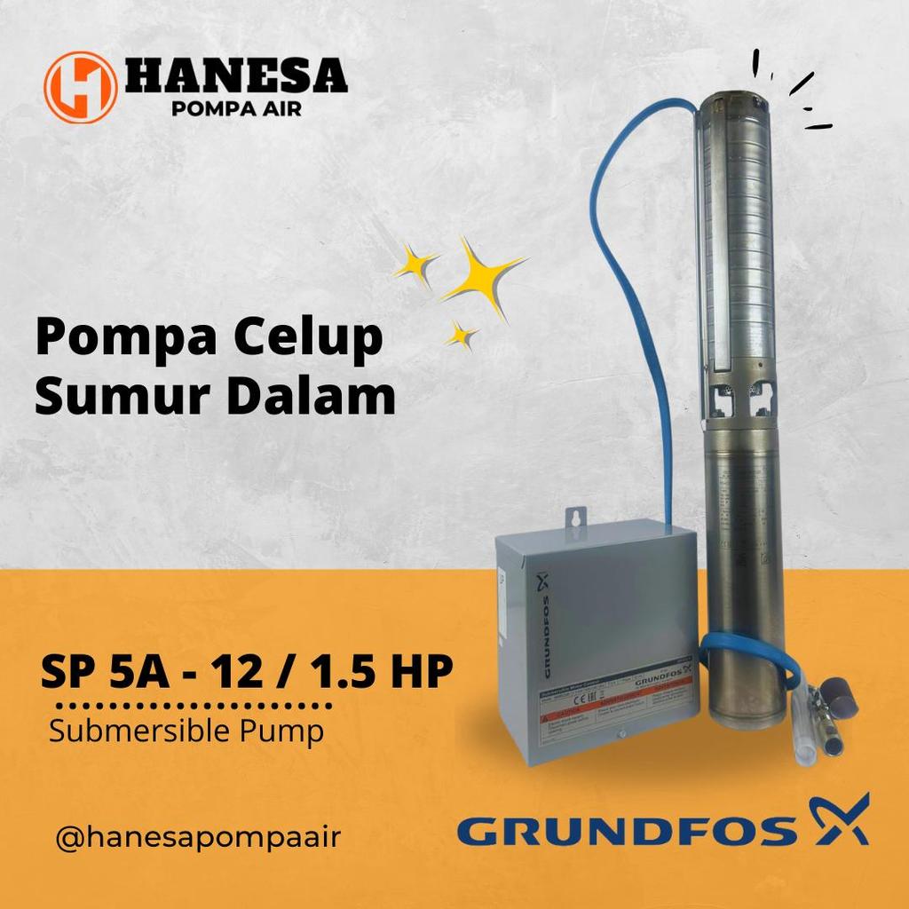 Submersible Grundfos SP 5A - 12 / 1.5 HP