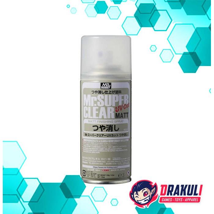 Mr. Hobby Mr. Super Clear UV Cut Matt / Flat Spray B523