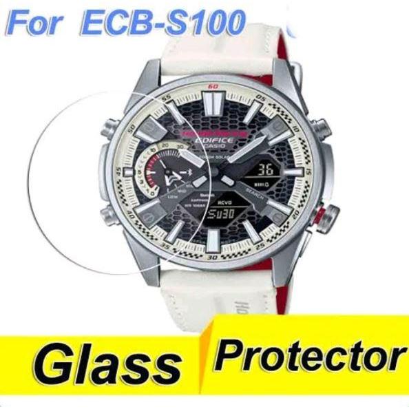 tempered glass untuk CASIO ECB S100 ECB-S100 anti gores jam tangan tempered glass pelindung layar sc