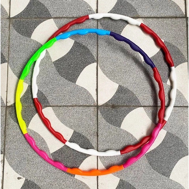 TOKOACCBOS - (WJS422) (WJS423) Hula Hoop Plastik / Mainan Hula Hoop Anak Desawa / Mainan Hula Hoop L