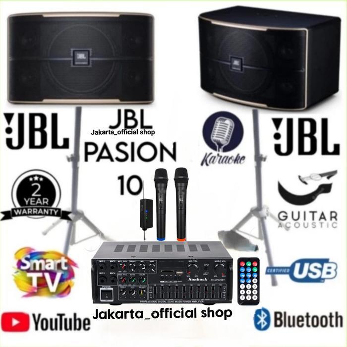 Paket karaoke smart tv/android tv/JBL 10 inch amplifier bluetooth