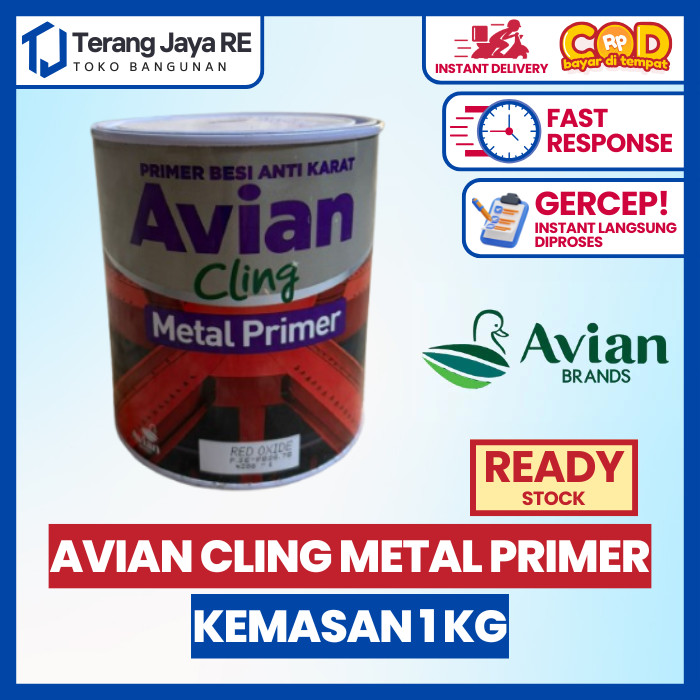 Cat Dasar Besi AVIAN CLING METAL PRIMER 1 KG