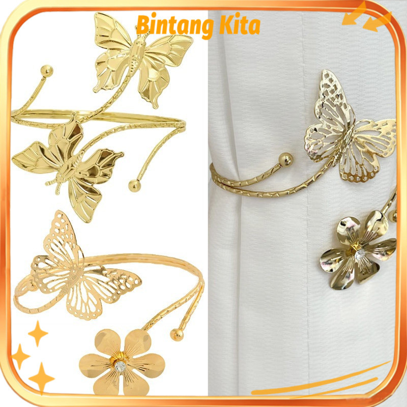 WowPay Luxury Hook Pengait Jepit Horden Gorden Emas Gold Silver Mewah Sultan Stainless Hiasan Rumah 