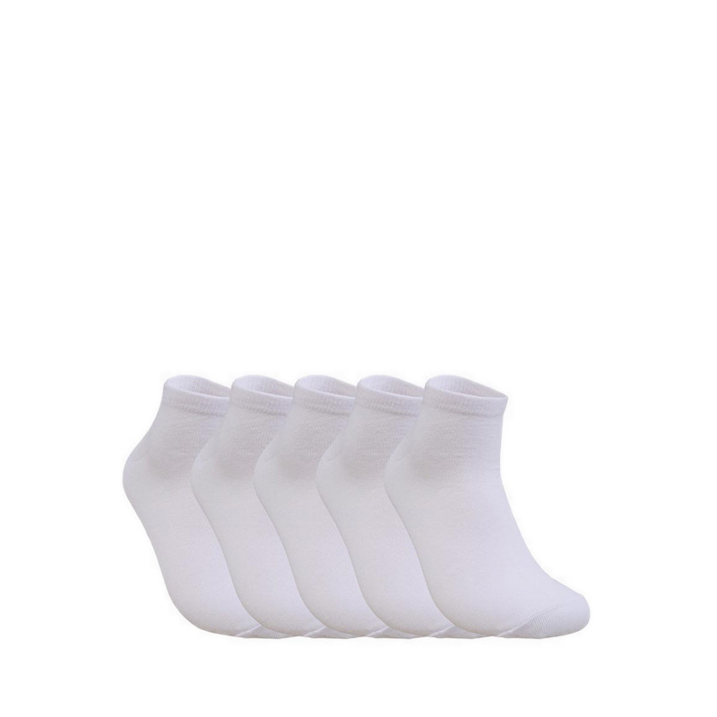 Slazenger 5Pk Men's Trainer Socks -  White