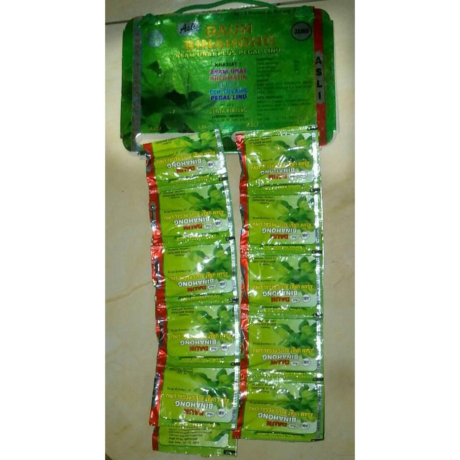 Kapsul Daun Binahong Renceng (Original)