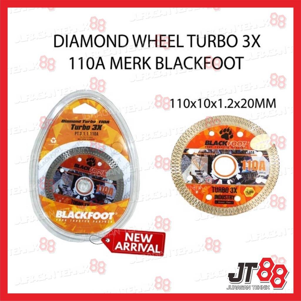 TERNASTORE BLACKFOOT - Diamond Wheel 110 ( PT .3.1.1.110 ) TURBO