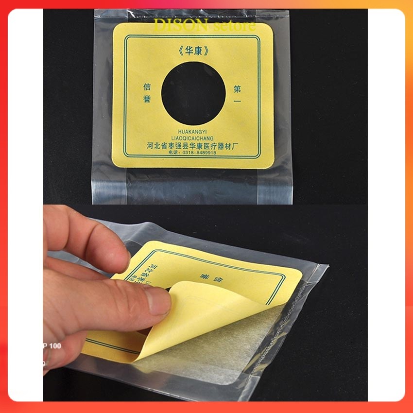 DISON 50Pcs Colostomy Bag Kantong Kolostomi 6cm Ostomy Bag Stoma Cut To Fit One-Piece System Disposa