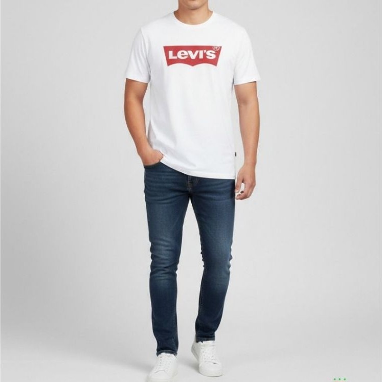 Kaos Levis Putih Size XL Fulltage